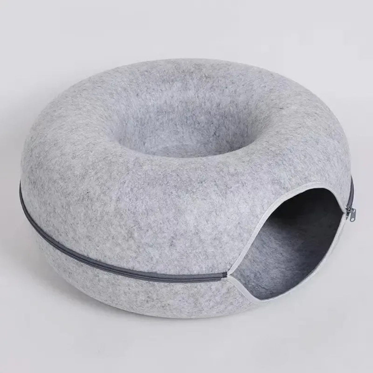 Cat Bed - Felt Donut Tunnel