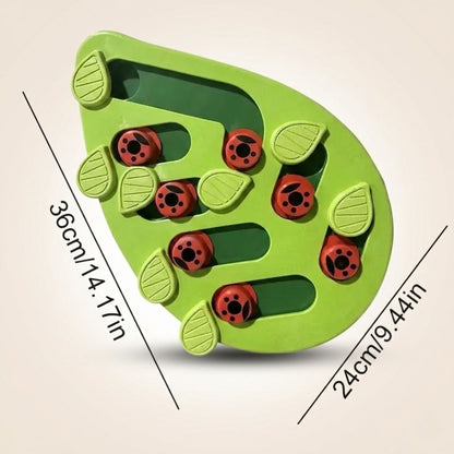Distributeur de croquettes pour chat - Puzzle jouet interactif