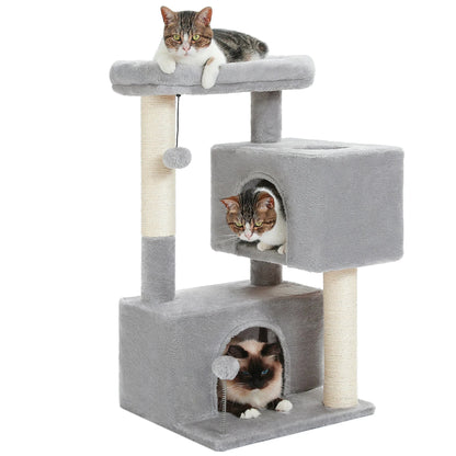 Arbre à chat original compact 80cm - griffoir sisal appartement studio