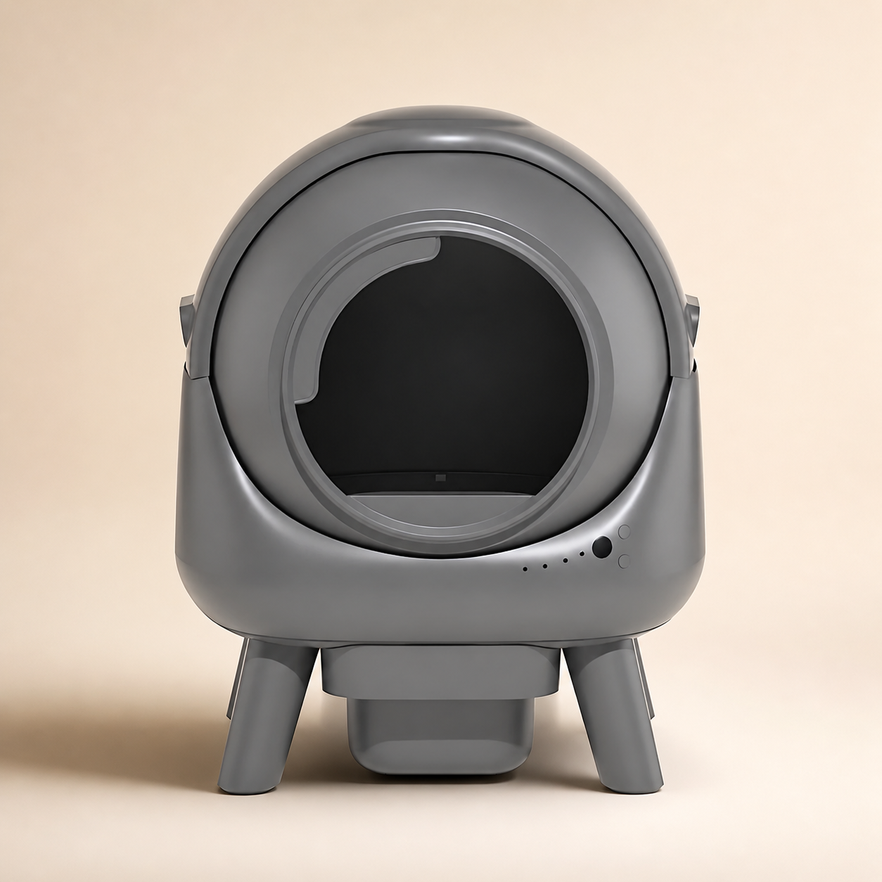 Litière automatique pour chat design et connectée, bac autonettoyant grande capacité avec système anti-odeurs pour chats adultes et grands chats Catedo